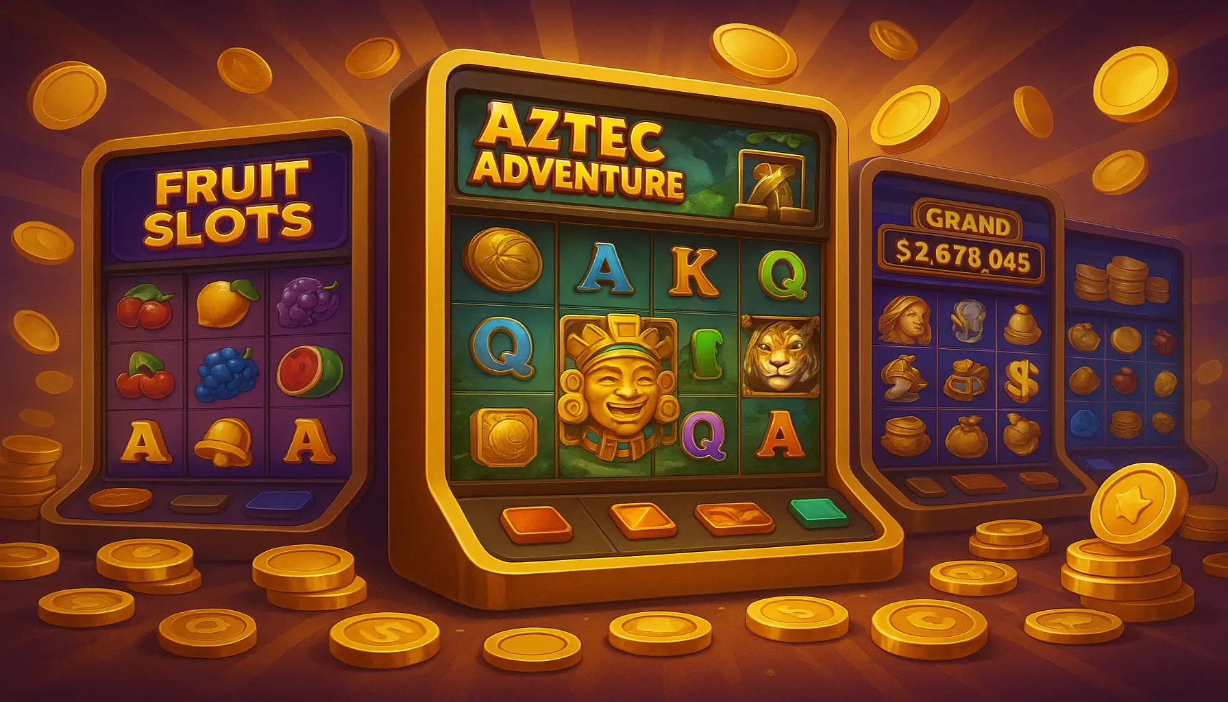 Jogos de Slot no Casino Online 25611.COM