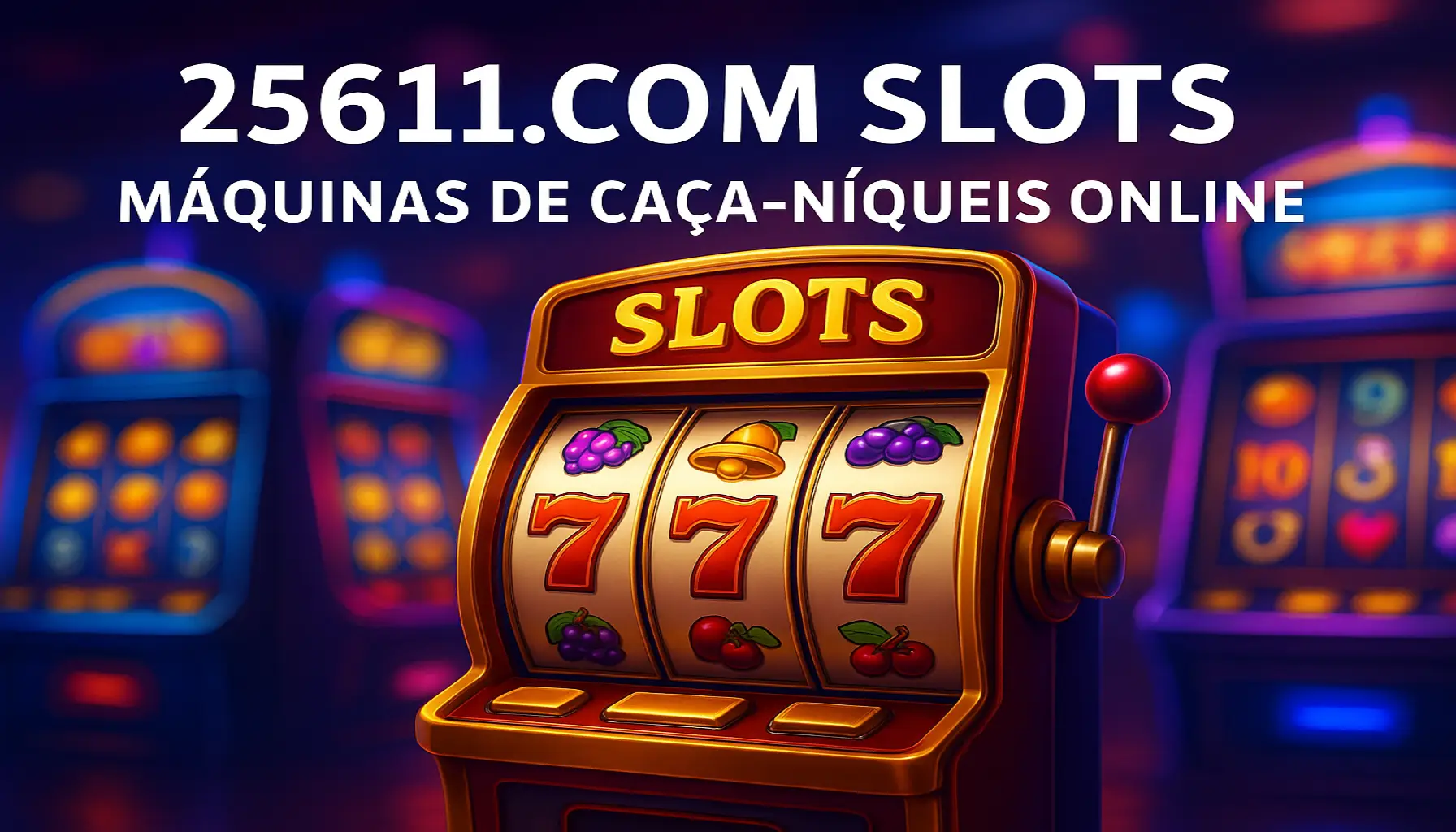 Explore o mundo das slot machines no 25611.COM Casino